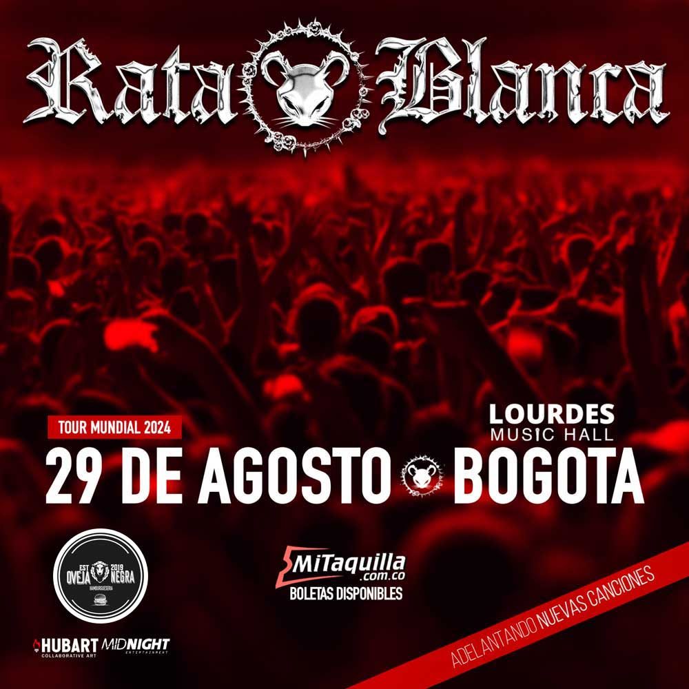 Rata Blanca en Bogotá 2024