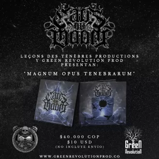 CAOS OV DOOM anuncia lanzamiento de Magnum Opus Tenebrarum