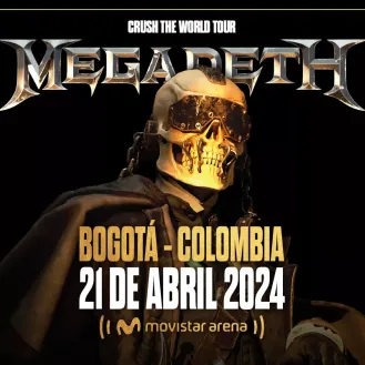 MEGADETH - EN COLOMBIA 2024