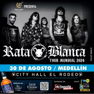 Rata Blanca en Medellín 2024