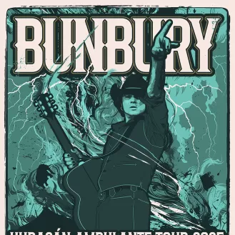 Enrique Bunbury regresa a Colombia con su gira Huracán Ambulante 2025