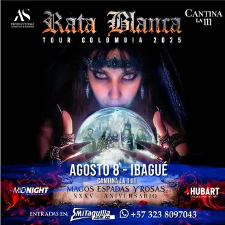 Rata Blanca – Ibagué 2025
