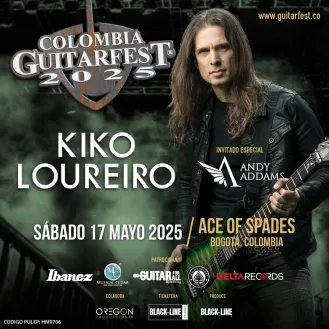 CONOCE LOS ARTISTAS INVITADOS PARA EL GUITARFEST COLOMBIA 2024
