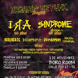 Decadas de Punk Bogotá