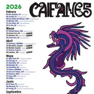Caifanes en Colombia Manizales 2026