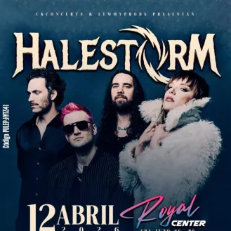  Halestorm desata su poder en Bogotá con un show explosivo de hard rock