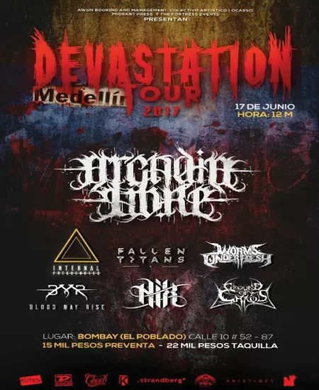 EventoDevastataion Tour 2017