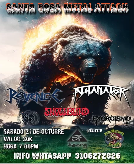 EventoSANTA ROSA METAL ATTACK