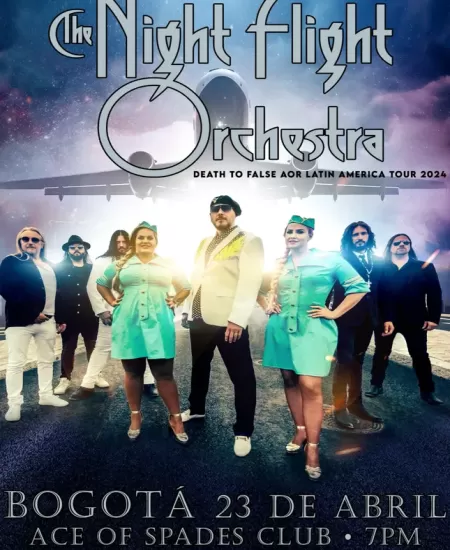 THE NIGHT FLIGHT ORCHESTRA EN BOGOTA