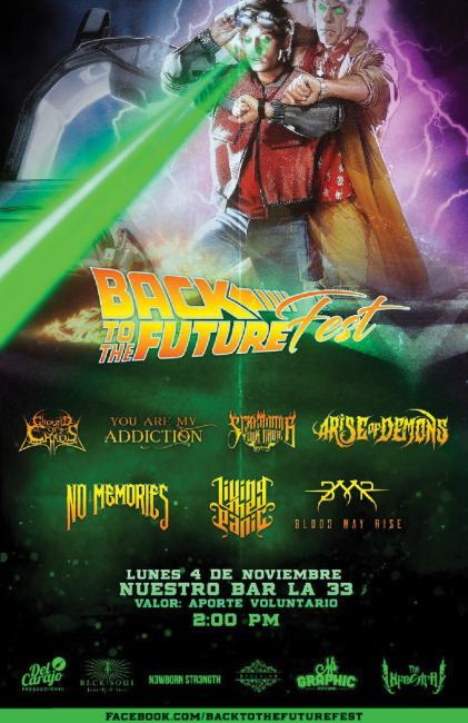 Flayer evento Back to the Future Fest 2019