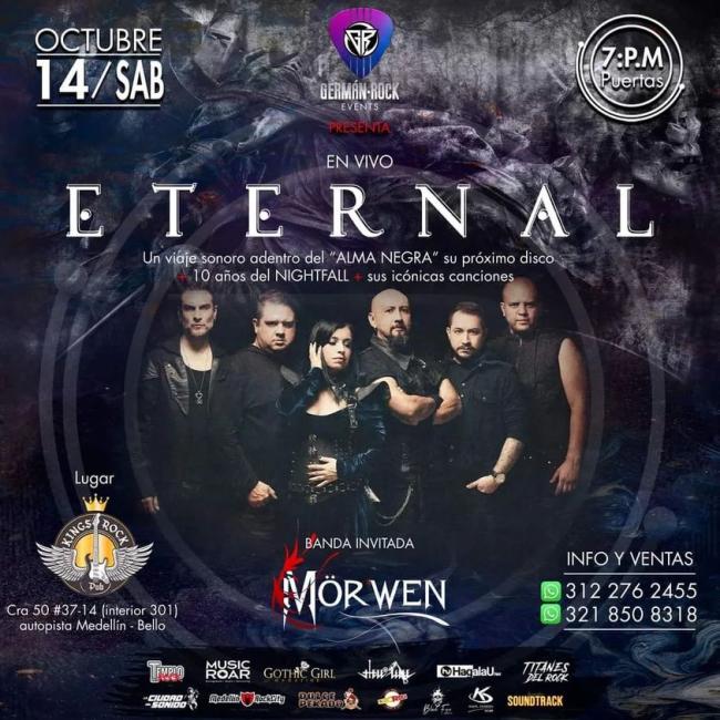 Flayer evento Eternal