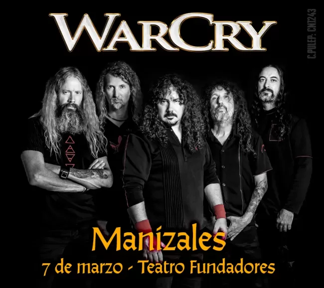 Flayer evento WARCRY EN MANIZALES