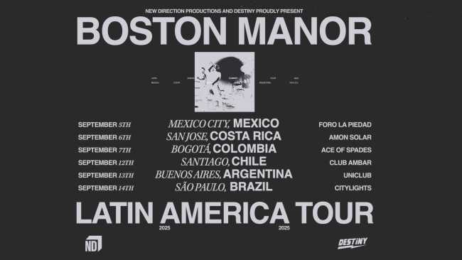 Flayer evento Boston Manor