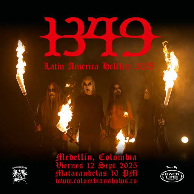 Flayer evento 1349 en Medellín