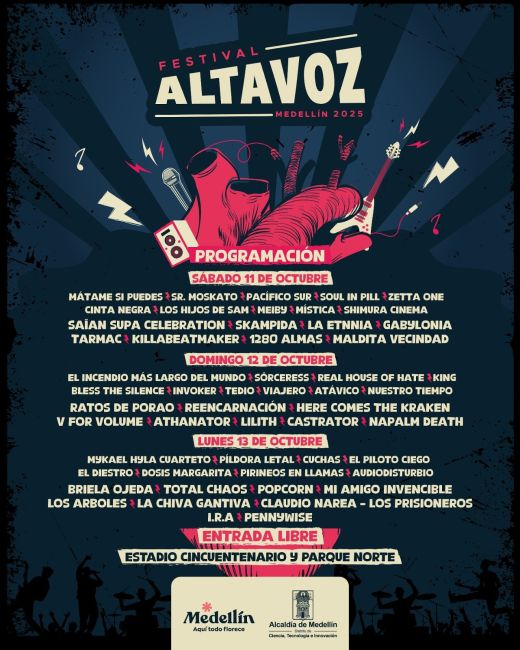 Festival Altavoz 2025: Cartel completo, fechas y programación oficial