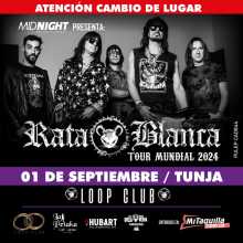 Rata Blanca en Tunja 2024