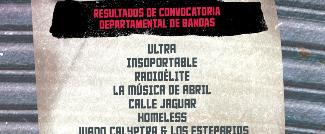 13 bandas clasificadas el Festival Internacional Ibagué Ciudad Rock