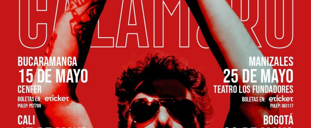 Andrés Calamaro anuncia su gira "Agenda 1999 Tour" por Colombia