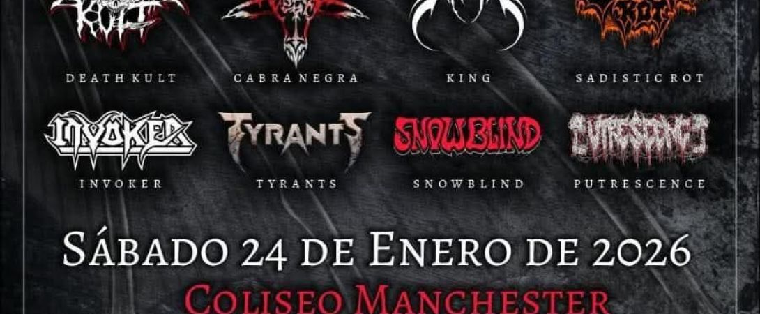 Black Angel Fest XI: El metal retumbará en Bello el 24 de enero de 2026